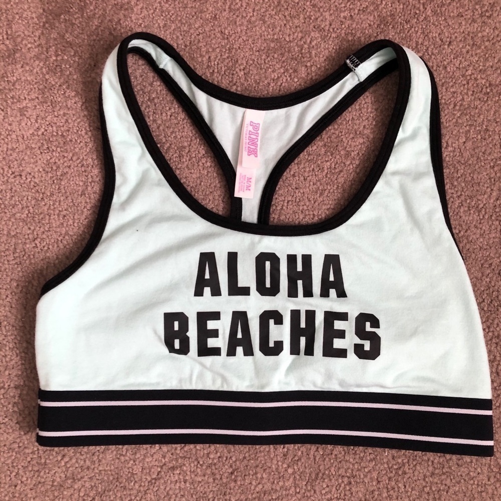 PINK VICTORIA SECRET, crop court, size M